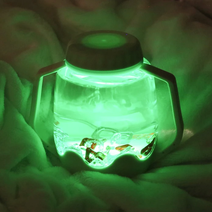 Tarro de juego sensorial - blanco