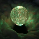 Bola luminosa con purpurina