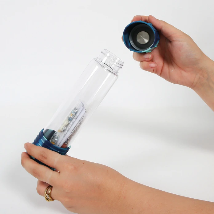 Botella de la calma DIY galaxia