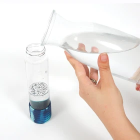 Botella de la calma DIY galaxia