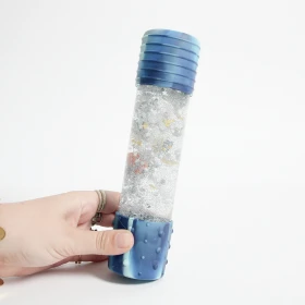 Botella relajante DIY galaxia