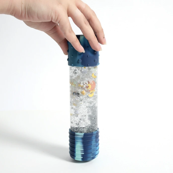 Botella de la calma DIY galaxia