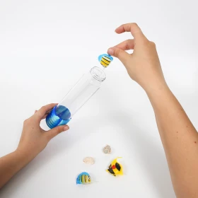 Botella relajante DIY bajo el mar