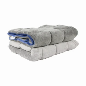 Manta con peso 50 x 70 cm - 2 kg - azul/gris oscuro