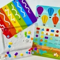 Bolsa sensorial colores y formas