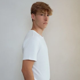 Camiseta ultrasuave adulto - Blanca