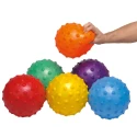 Pelota con pajita y pinchos por 6