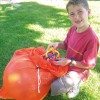 Red para guardar pelotas