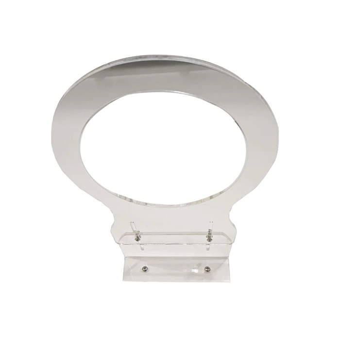 Soporte acrílico de 10 cm para tubos de burbujas