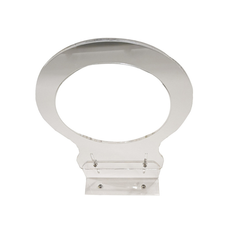  Soporte acrílico de 10cm para columnas de burbujas