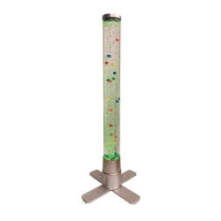 Tubo de burbujas 60 cm con perlas