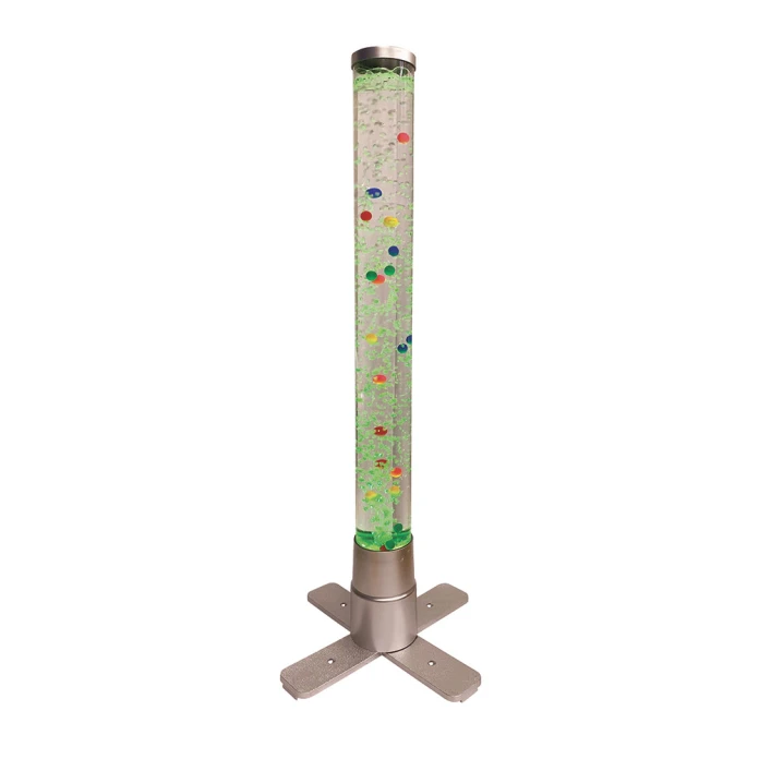 Tubo de burbujas 60 cm con perlas