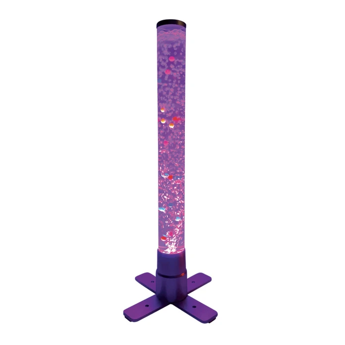 Tubo de burbujas 60 cm con perlas