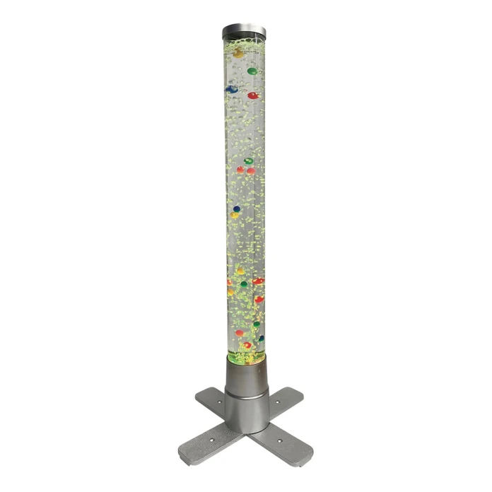 Tubo de burbujas 60 cm con perlas