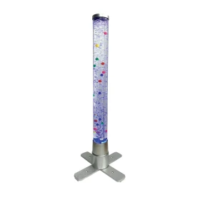 Tubo de burbujas 60 cm con perlas