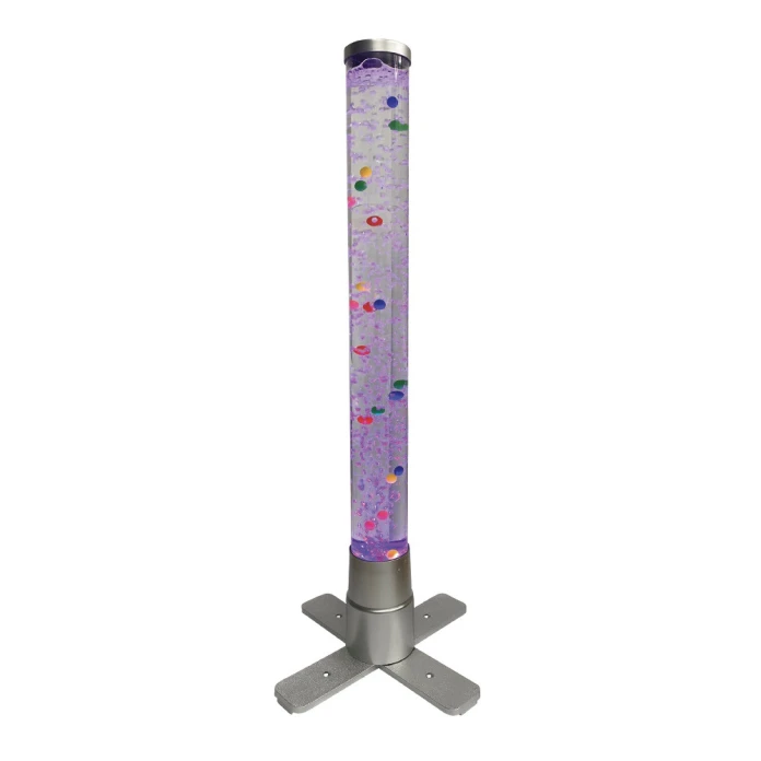 Tubo de burbujas 60 cm con perlas