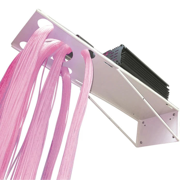 Soporte de ducha para fibra óptica