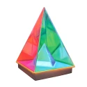 Lámpara prismática 3D - Pirámide