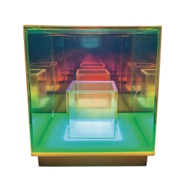 Lámpara prismática 3D – Cubo