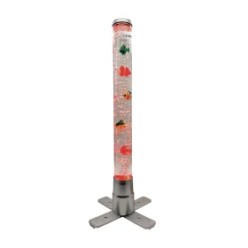 Columna de burbujas 60 cm con peces