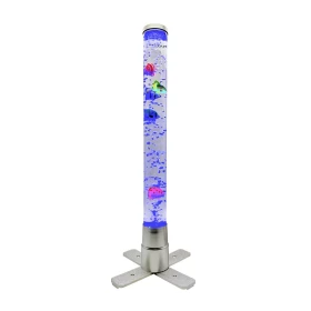 Columna de burbujas de 60 cm con peces
