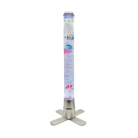 Columna de burbujas 60 cm con peces