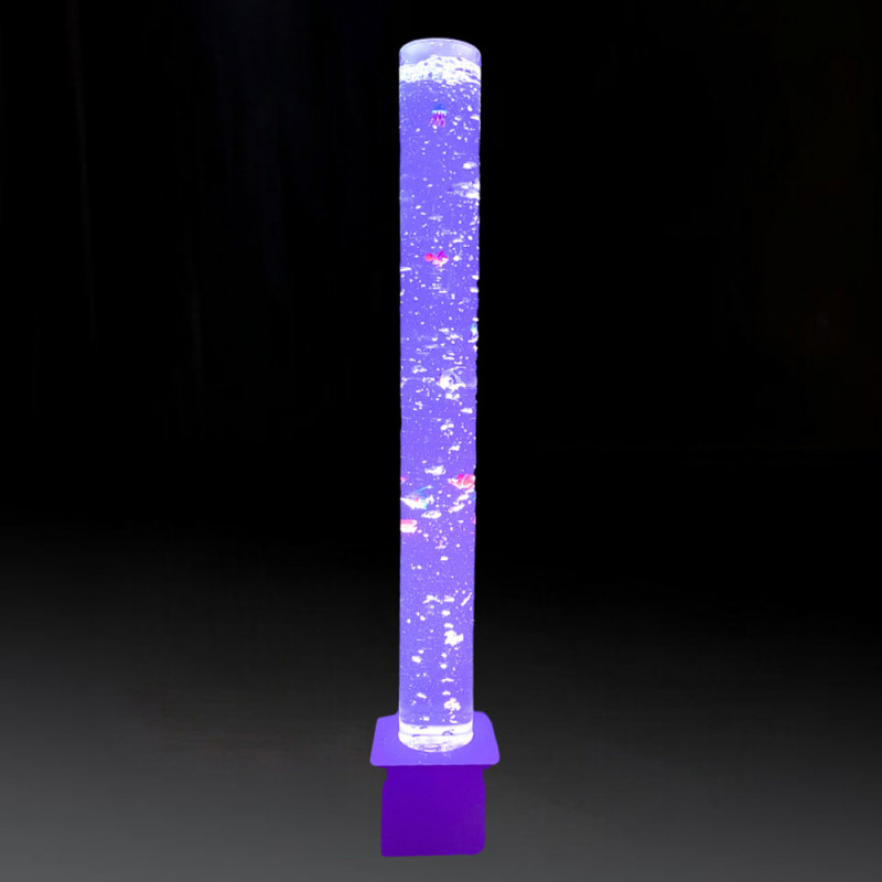 Columna luminosa con burbujas - 150 cm