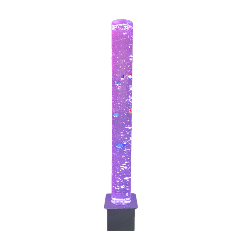 Columna luminosa con burbujas - 150 cm
