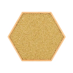 Panel sensorial hexagonal - arroz