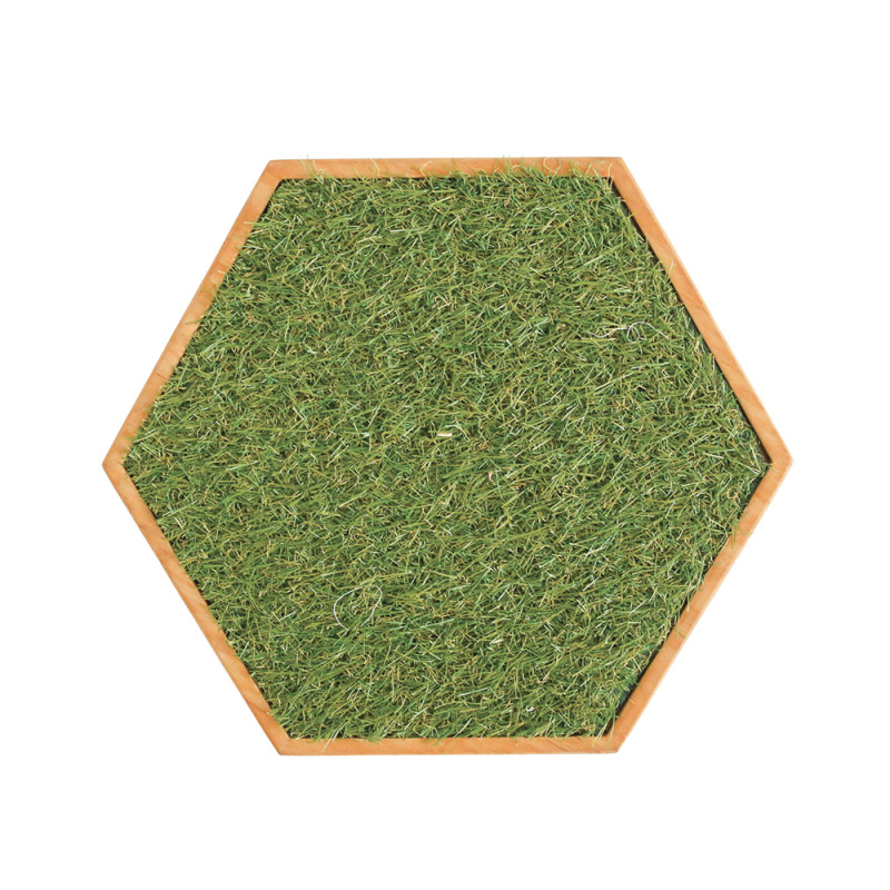 Panneau sensoriel hexagonal - haricots