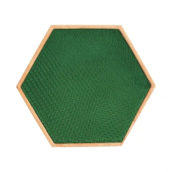 Panel sensorial hexagonal - hierba dura