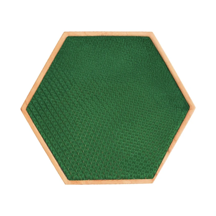 Panel sensorial hexagonal - hierba dura