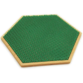 Panel sensorial hexagonal - hierba dura