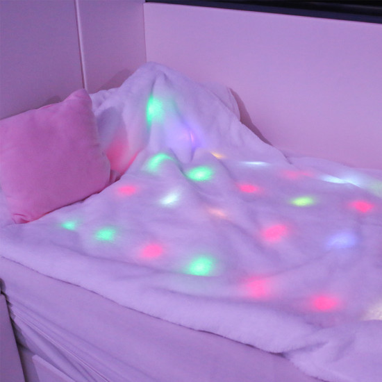 Couverture sensorielle lumineuse