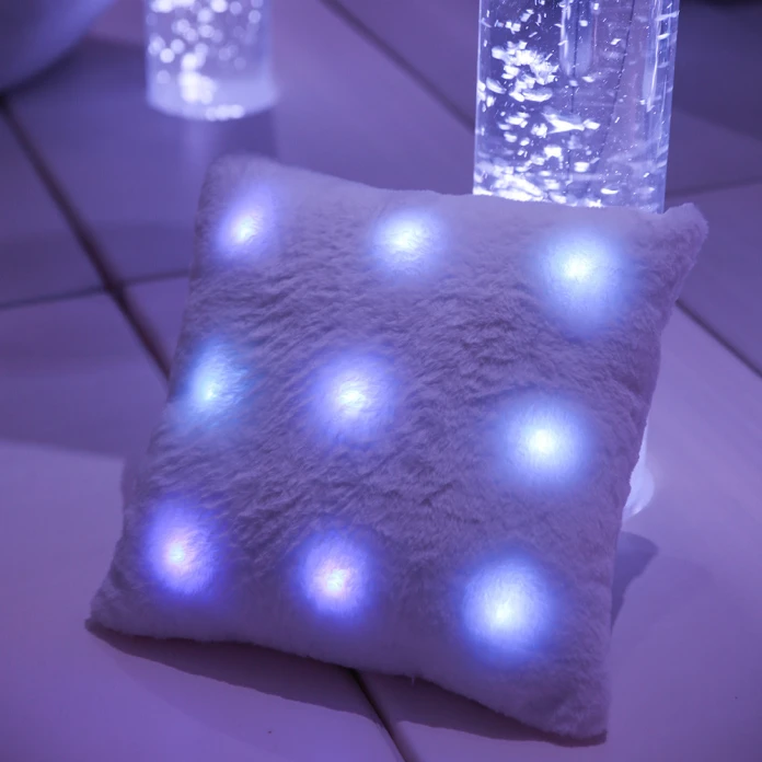 Cojín sensorial luminoso