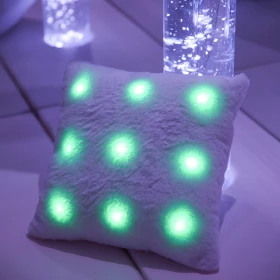 Cojín sensorial luminoso
