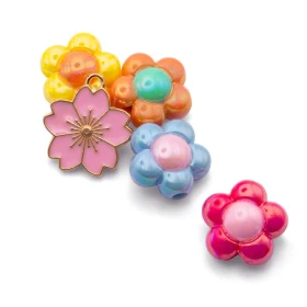 Pulseras pick & pop flores