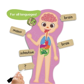 Maxipuzles descubre e identifica el cuerpo humano