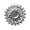 Fidget gear spinner metálico