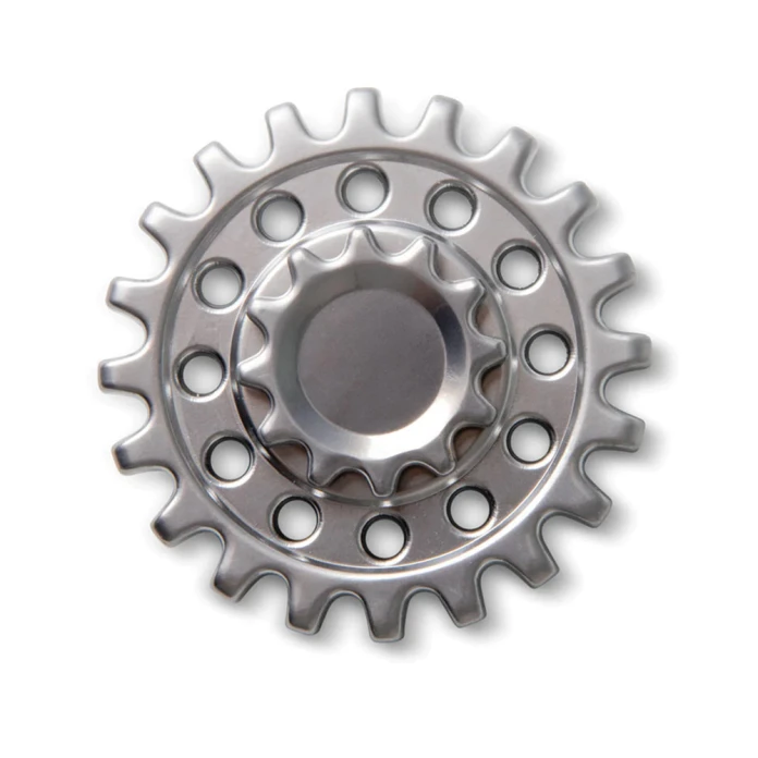 Fidget spinner de engranajes metálico