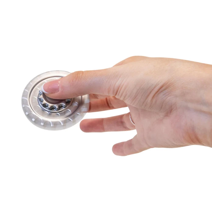 Fidget spinner de engranajes metálico