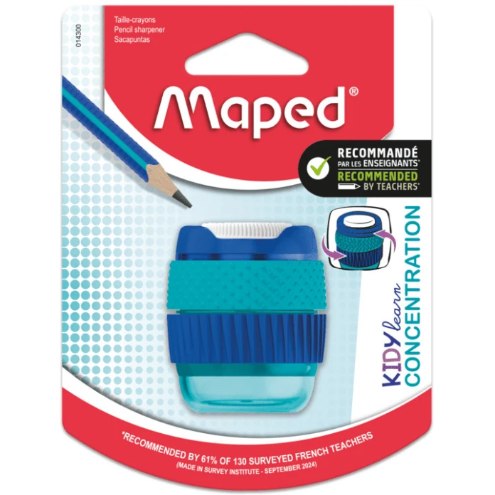 Sacapuntas de 1 orificio concentración