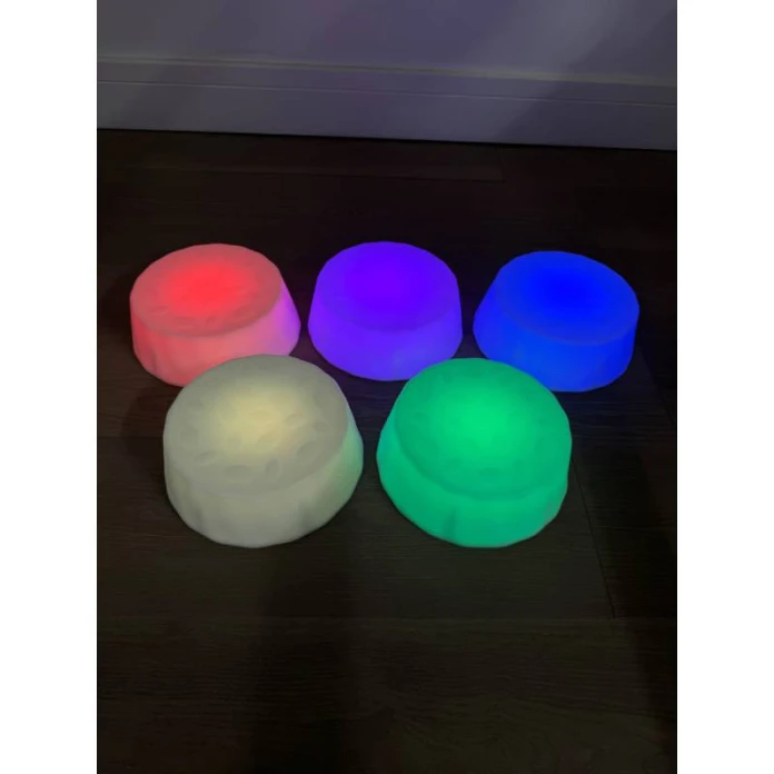 Pods de equilibrio LED redondos – lote de 5