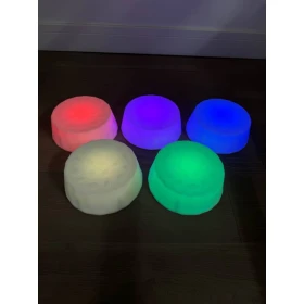 Pods de equilibrio LED redondos – lote de 5