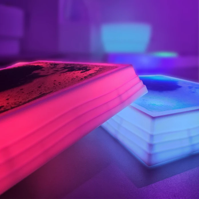 Pods LED cuadrados – lote de 3