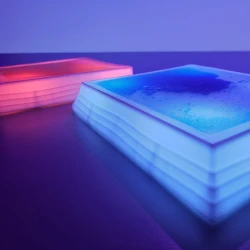 Pods LED cuadrados – pack de 3