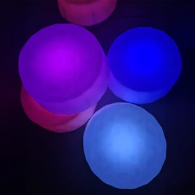 Pods de equilibrio LED redondos – lote de 5