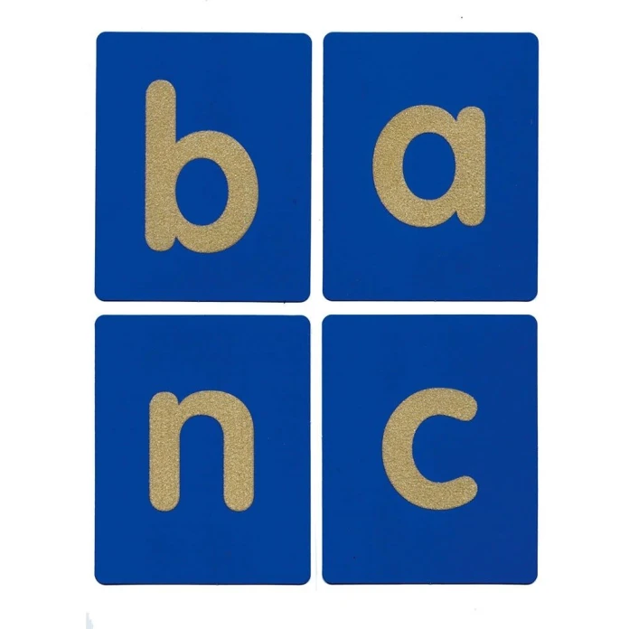 Letras rugosas eco - Minúsculas
