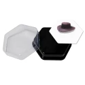 Grabador hexago - Pack de 6, pegatinas