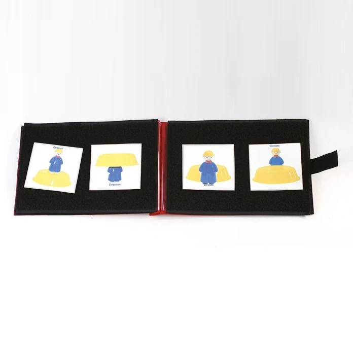 Cuaderno de comunicación de tela - L